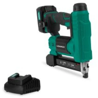 Staple gun 20V – 4.0Ah - Incl. staples and nails | Incl. battery and quick charger