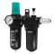 Unità di Trattamento Aria | Deumidificatore per Aria Compressa, Regolatore di Pressione e Nebulizzatore di Olio