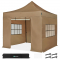 Gazebo Easy-Up - 3x3 m | Set incl. Pareti Laterali - Beige