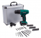 Trapano avvitatore a batteria 12V | 46 accessori e custodia