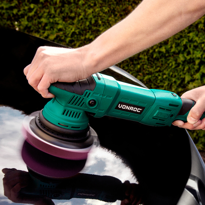 Dischi Lucidatura Lana D'Agnello 125mm - Per Levigatrice Orbitale Bosch, Con Velcro - Foto 5