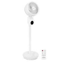 ventilatore a piantana breeze 98 cm molto silenzioso 3 velocite bianco include telecomando-af503ac_white-vista principale-VONROC
