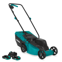 Cordless Lawn Mower 20V - Brushless - 32 cm | Incl. 2x 2.0Ah Battery and charger
