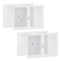 Pareti Laterali con Zanzariera - Per Gazebo PT501XX |Bianco