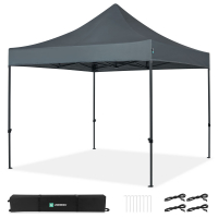 Easy-Up Gazebo - 3x3 m | Grigio