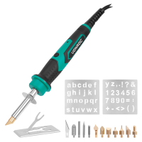 Pirografo - Saldatore - 30W | Incl. 16 accessori