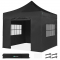 Gazeo Easy-Up - 3x3 m | Set incl. Pareti Laterali - Nero