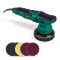 Lucidatrice orbitale a doppia azione 650W | Include 7 tamponi di lucidatura 