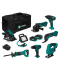 Set di utensili VPower 20V - 4.0Ah | Incl. 7 macchine, 2 batterie e un caricatore rapido 