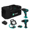 Set di utensili VPower 20V - 2.0Ah | Include 2 macchine, 2 batterie e un caricatore rapido