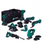 Set utensili VPower 20V - 2.0Ah | Include 7 macchine, 4 batterie e 2 caricabatterie rapidi