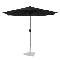 Parasol Recanati Ø300cm – Premium parasol | Anthracite/Black