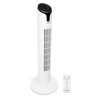 ventilatore a colonna di lusso 86 cm 3 velocite nero telecomando incluso-af504ac_white_-vista principale-VONROC