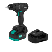 Trapano Avvitatore PRO 20V – Motore Brushless – 40Nm | Con Batteria 4.0Ah e Caricabatterie Rapido