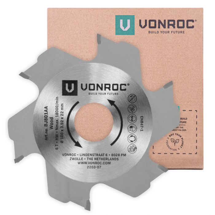 Lama per fresatrice lamellare VONROC BJ501AC e uso universale main product photo