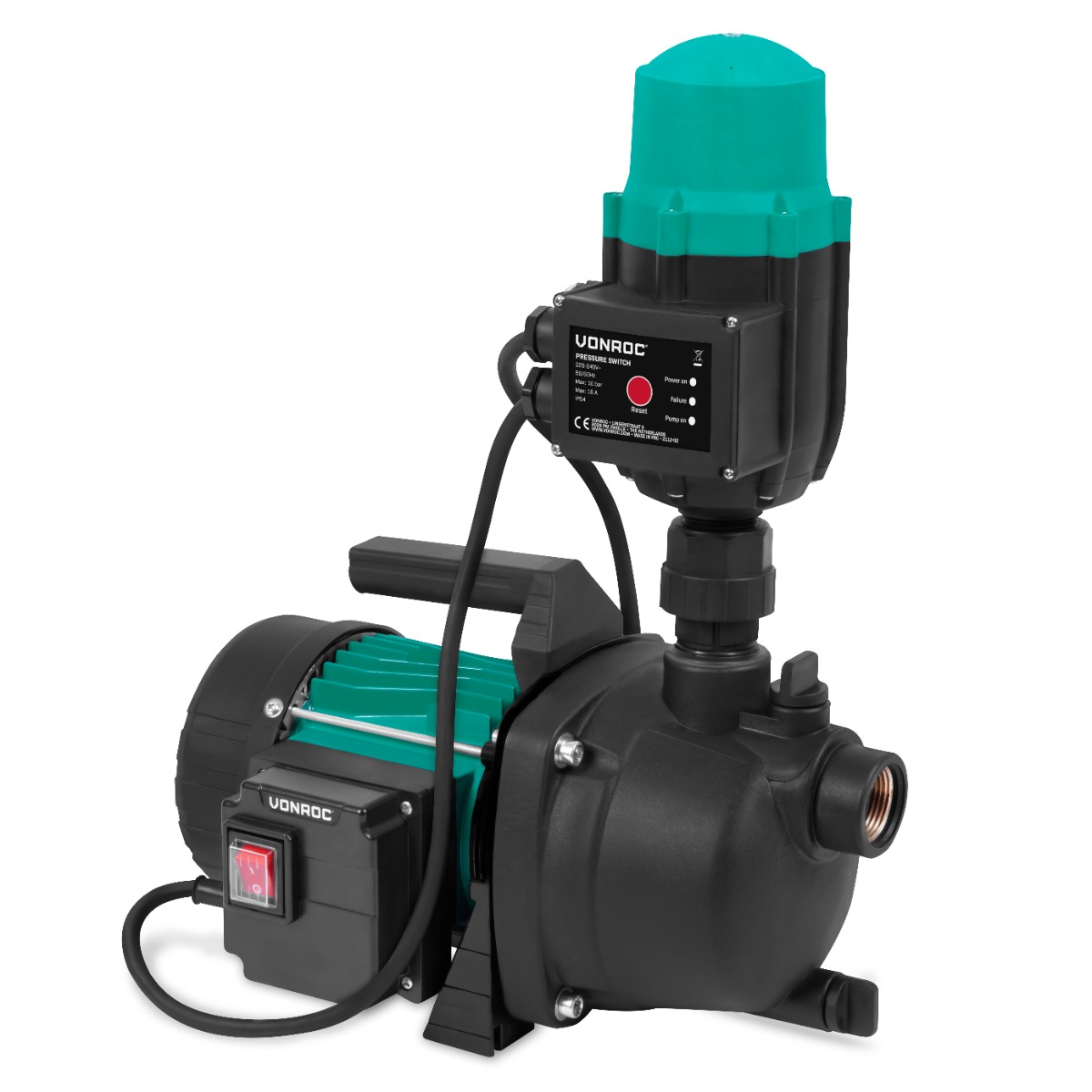 Pompa idrofora / Pompa automatica - 800W - 3300l/h | Con pressostato